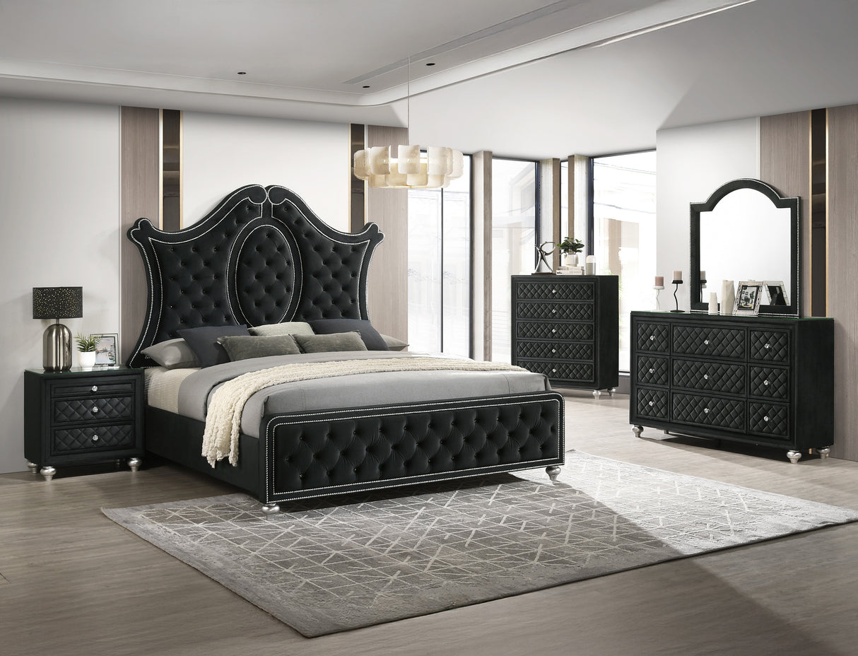 Cameo Black Bed Frame