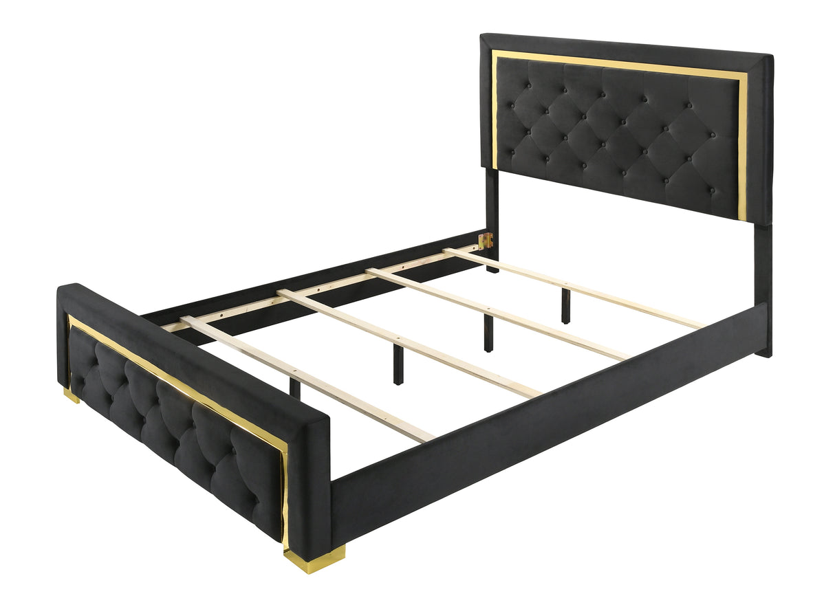 Pepe Black Bedroom Set