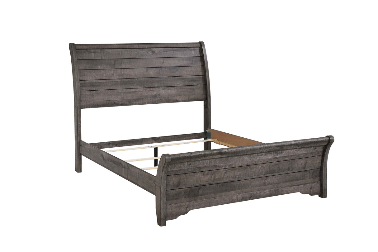 The Ashford Bedroom Set – Weathered Gray Finish