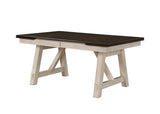 Maribelle Chalk Grey Table Height 5-Piece Dining Set