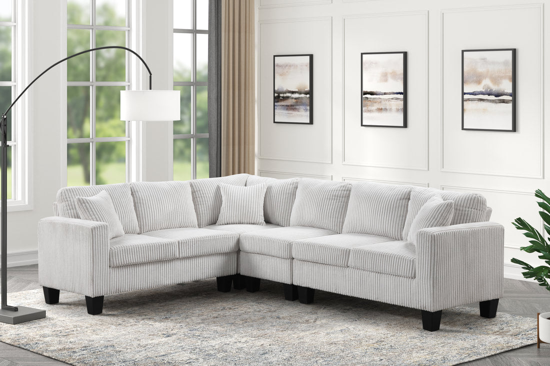 Logan Beige Sectional