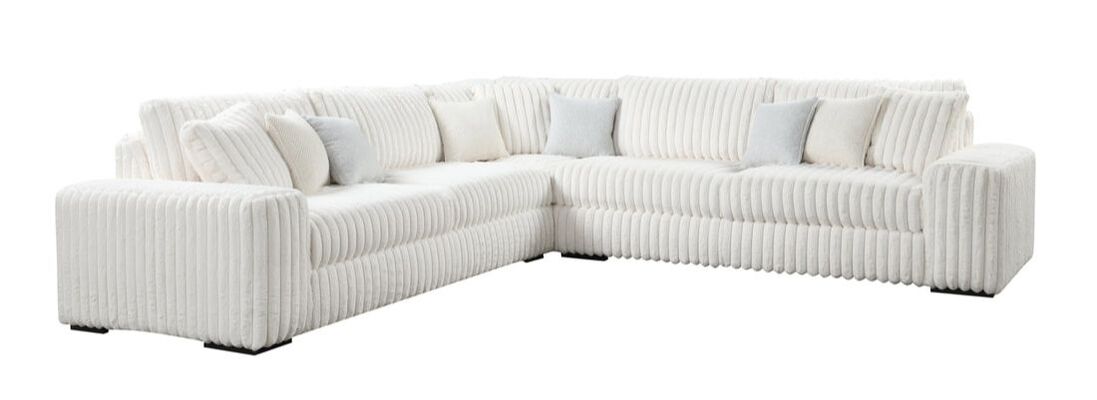 Marshmallow White - Oversized Sectional