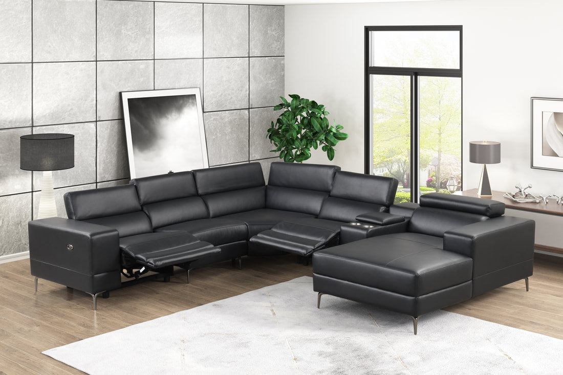 MILANO - 6PC Power Reclining Sectional