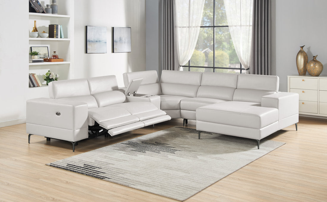 MILANO - 6PC Power Reclining Sectional