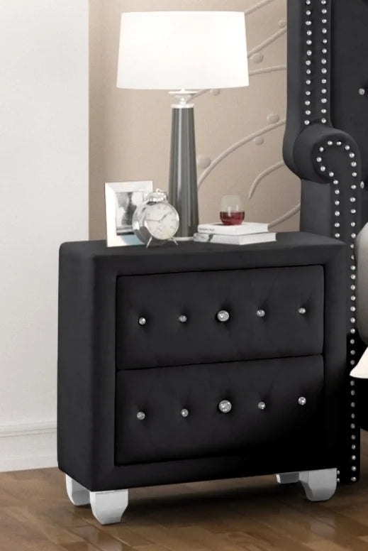 Olivia Black Nightstand