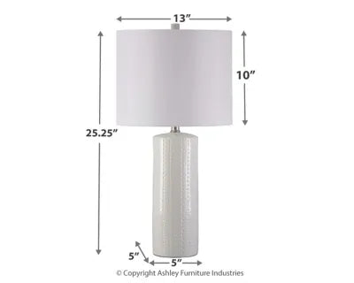 White Table Lamp