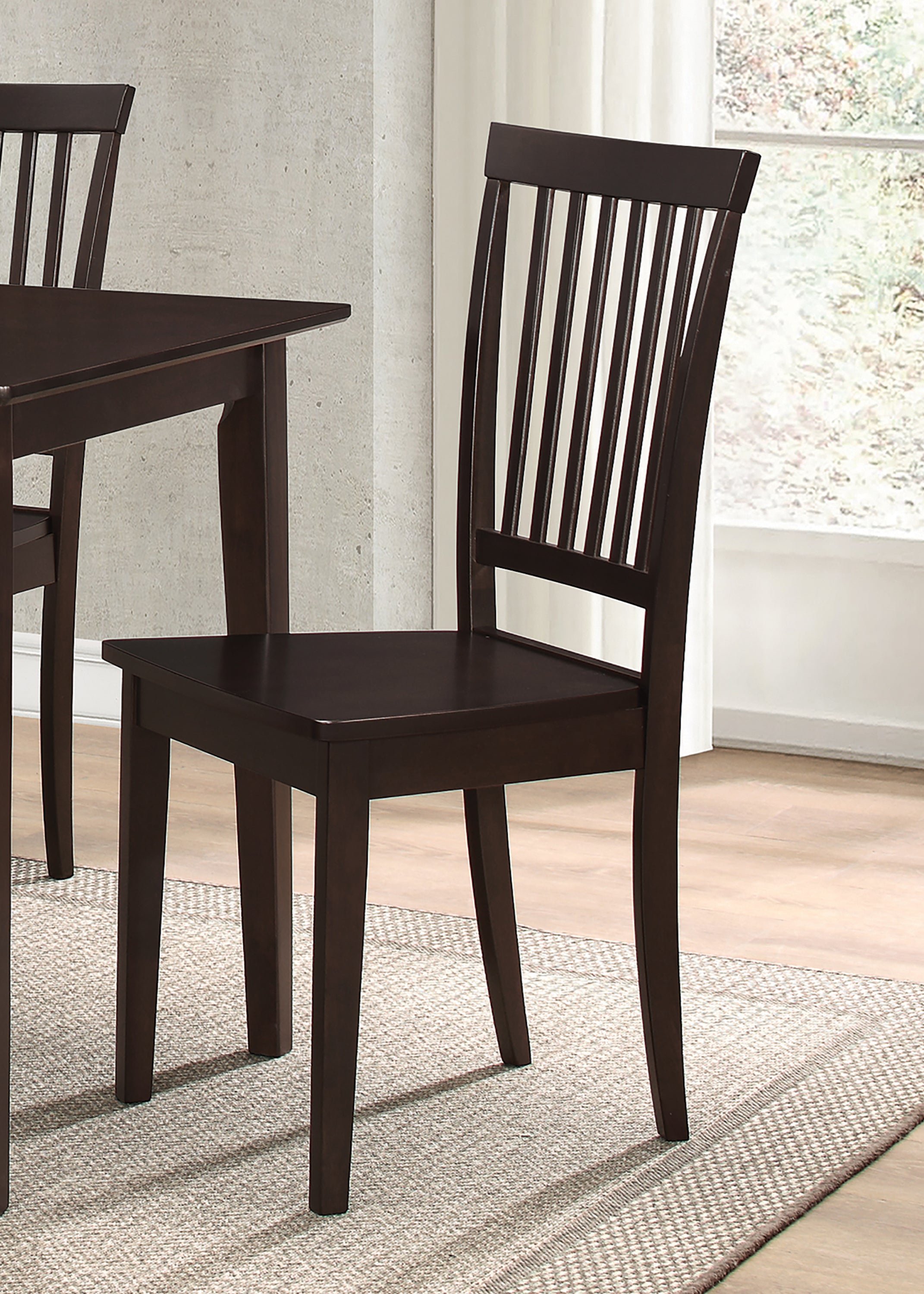 5-piece Dining Set Cappuccino