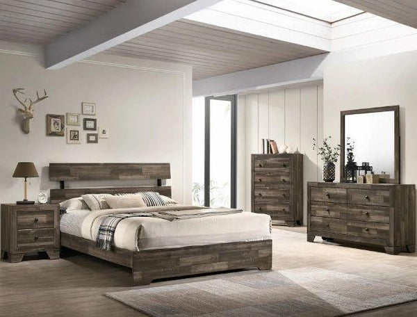 Atticus Wood Bedroom Set Collection