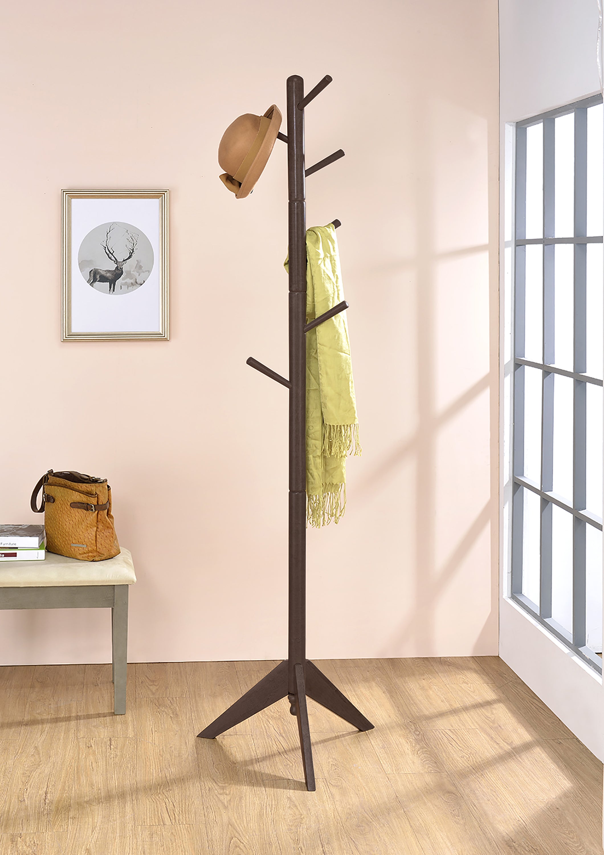 Hall Tree Coat Rack