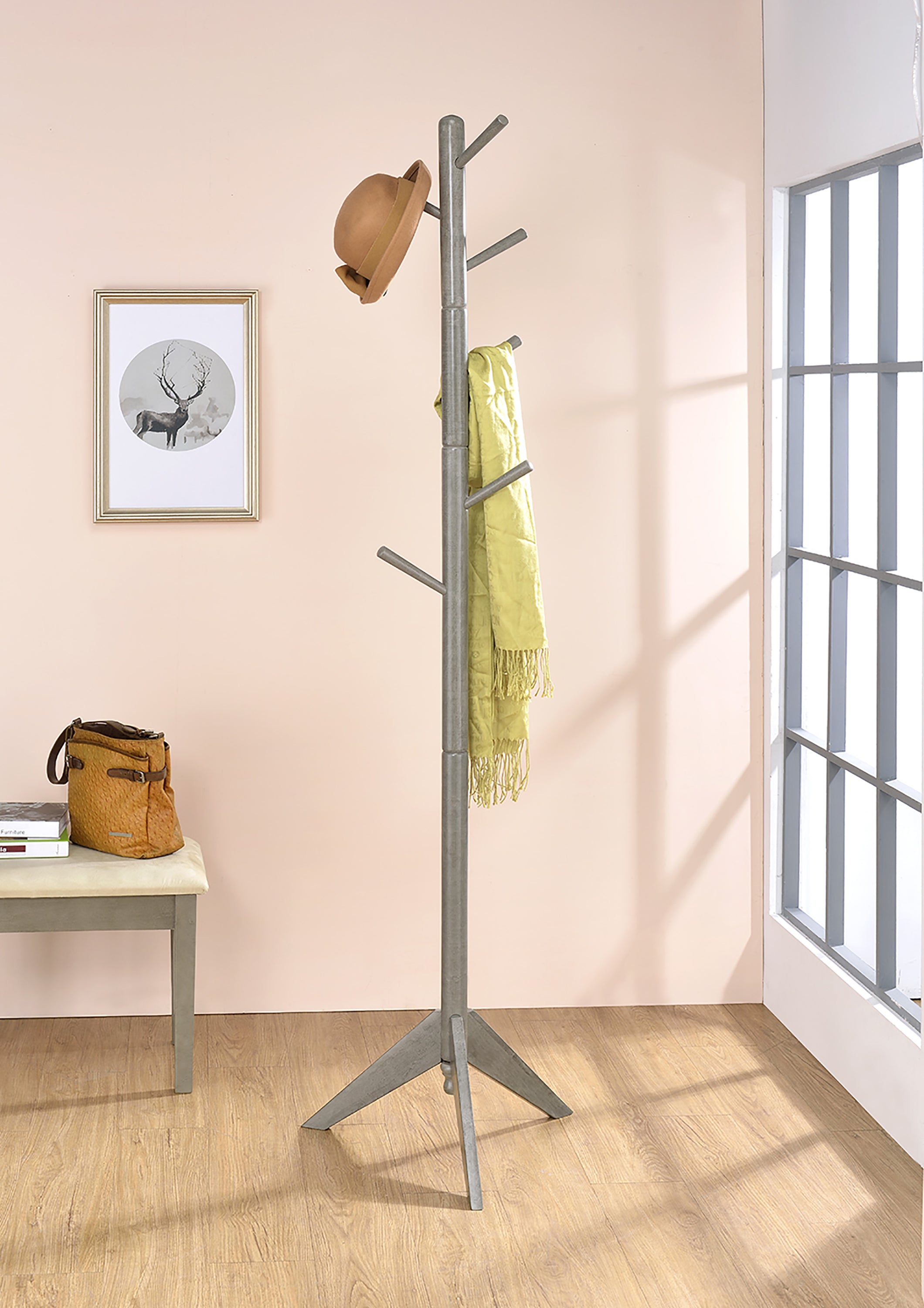 Hall Tree Coat Rack