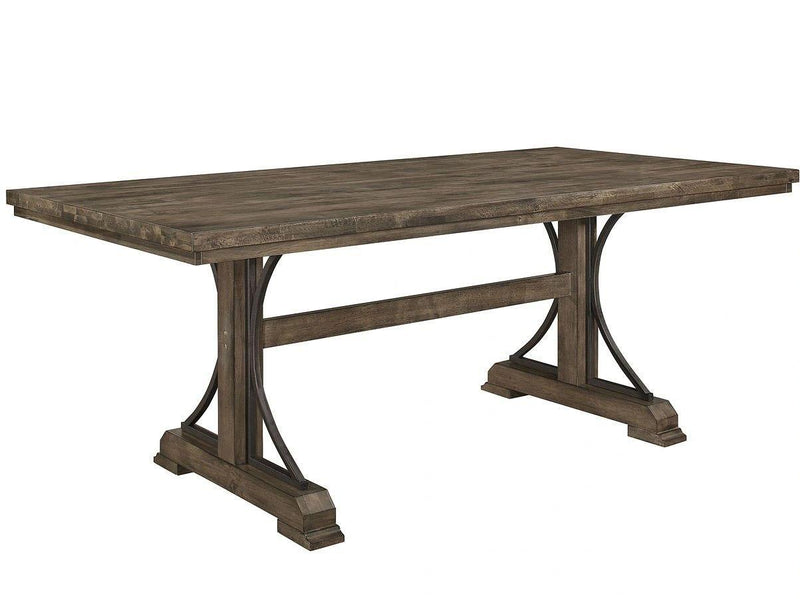 Quincy Rustic Wood Table Height Dining Set
