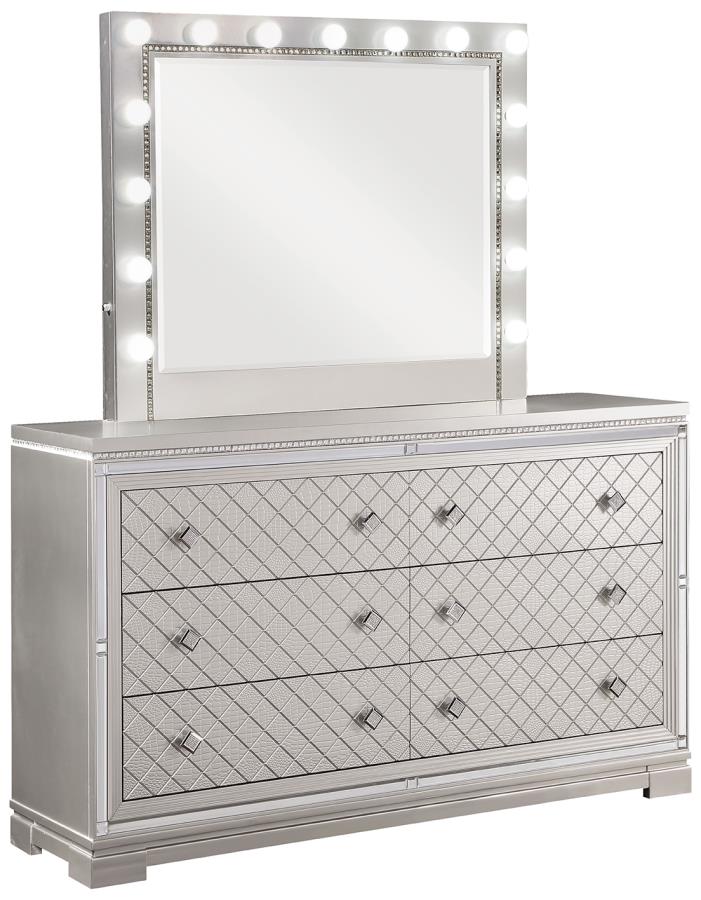 Eleanor Silver Bedroom Set Collection