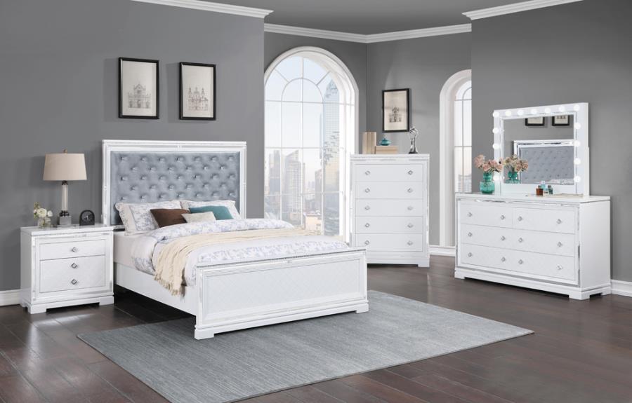 Eleanor White Bed Frames