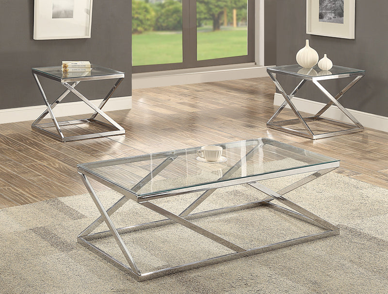 Chase Glass Top Coffe Table