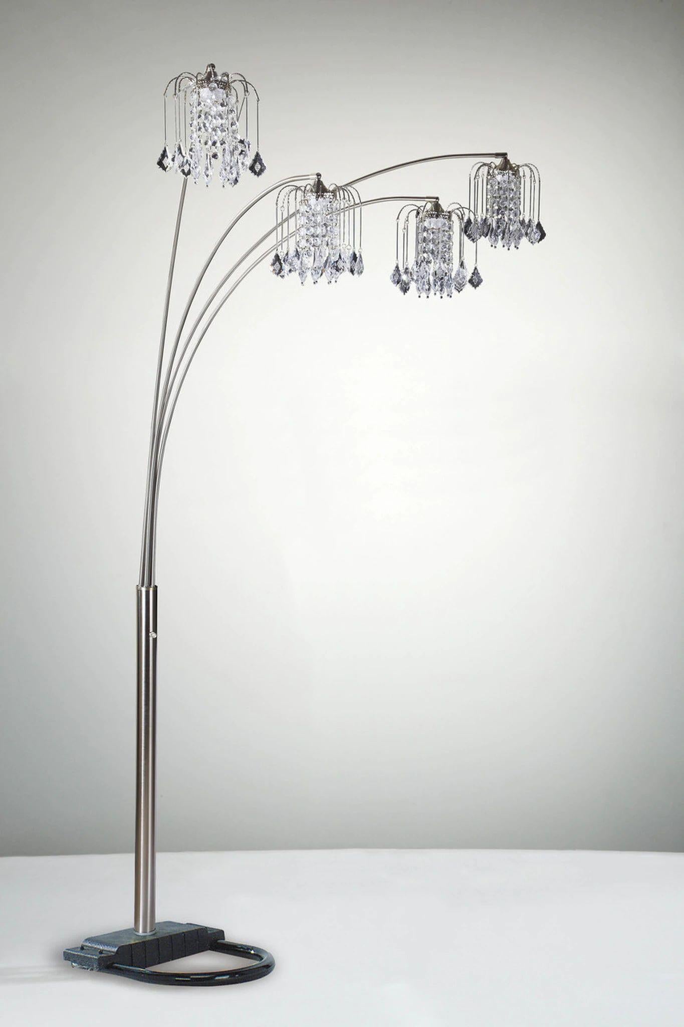 Rain Drop Arc Floor Lamp