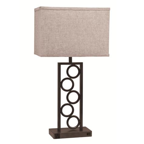 STACK CIRCLE LAMP WI