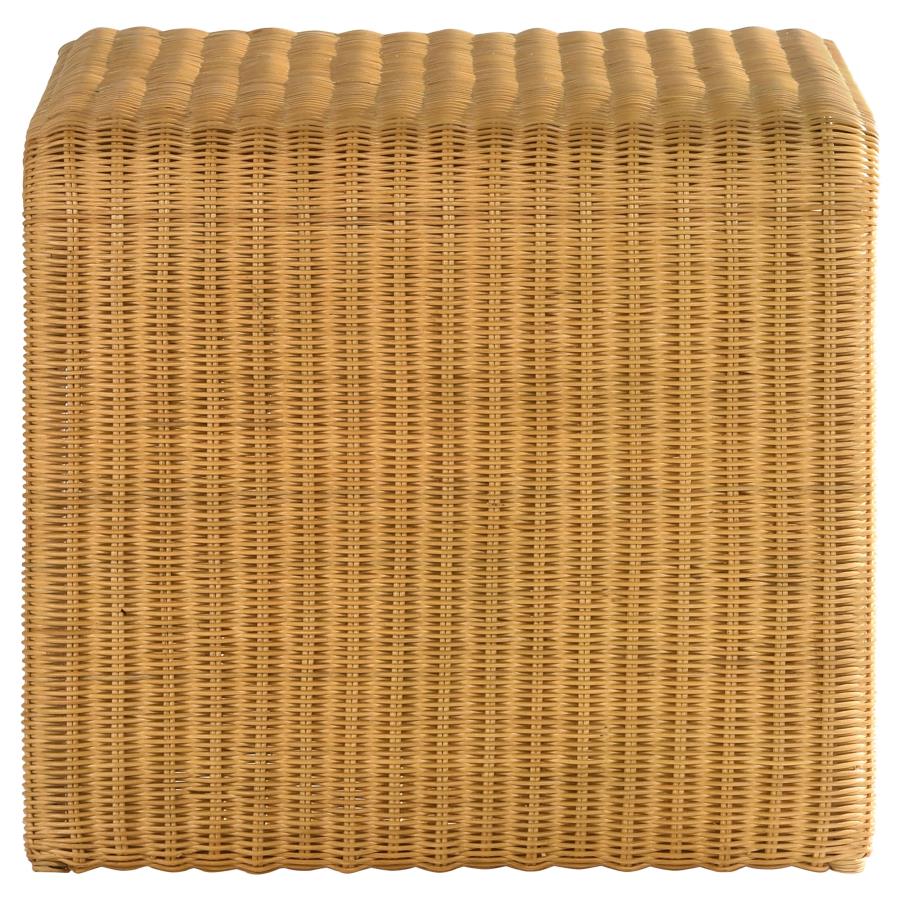 Juanita Square Rattan Coffee & End Table Natural