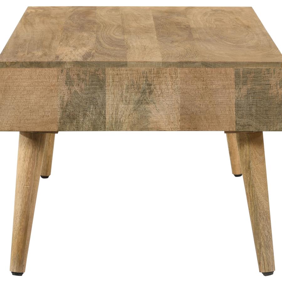 Rectangular 1-drawer Coffee& End Table Natural