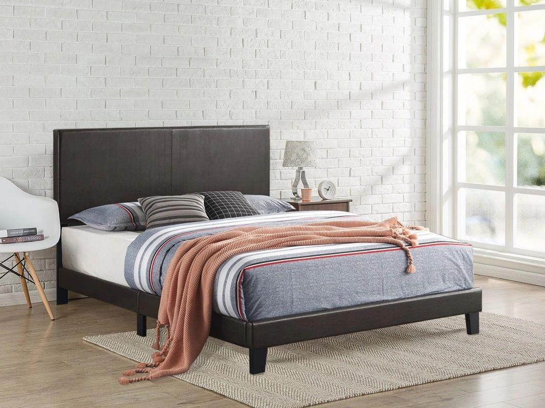 Espresso Platform Bed