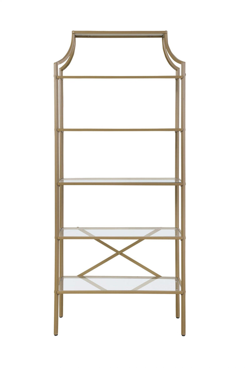 Hollywood Glam Gold Bookcase