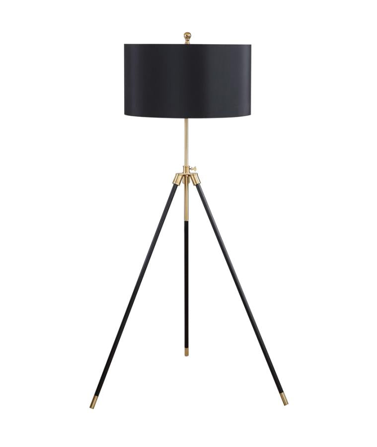 Black & Gold Floor Lamp