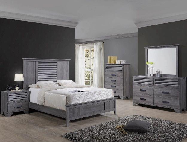 Sarter Grey Bedroom Dresser&Mirror