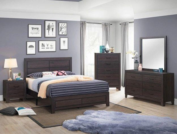 Hopkins Brown Bedroom Set