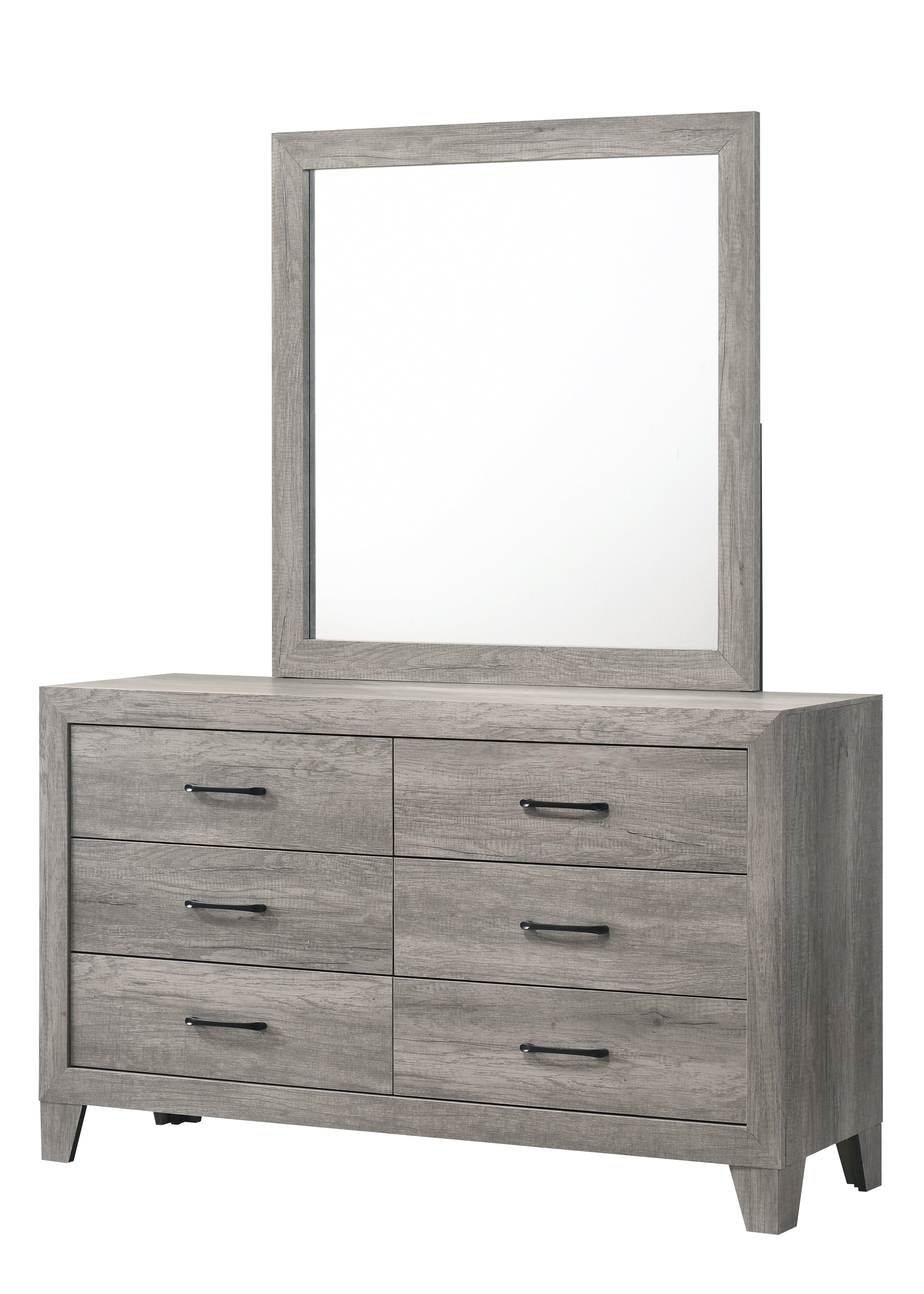Hopkins Dresser&Mirror Grey