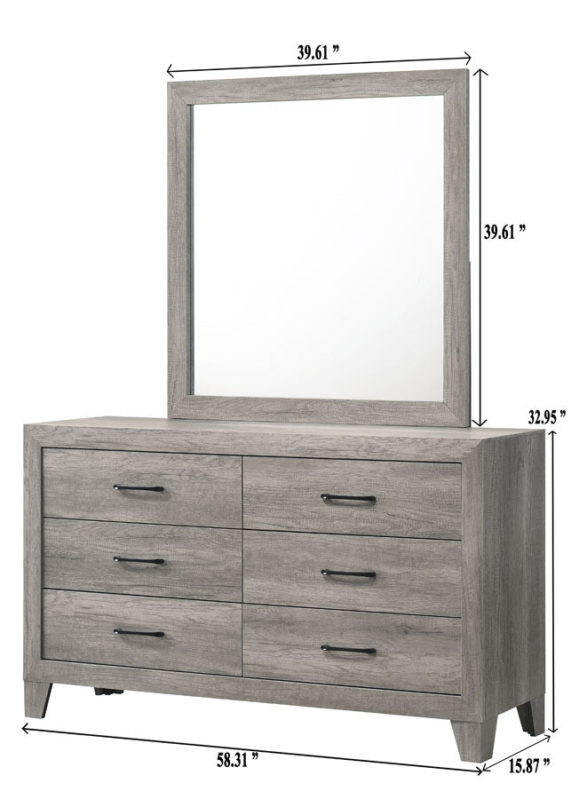 Hopkins Dresser&Mirror