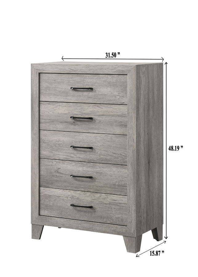 Hopkins Grey Bedroom Set Collection