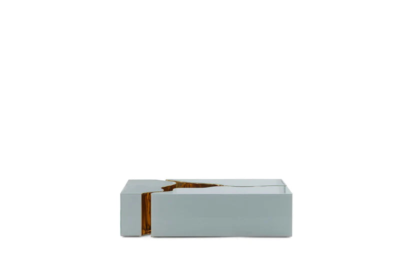 Dream White-Gold 3 Pc Coffee Table