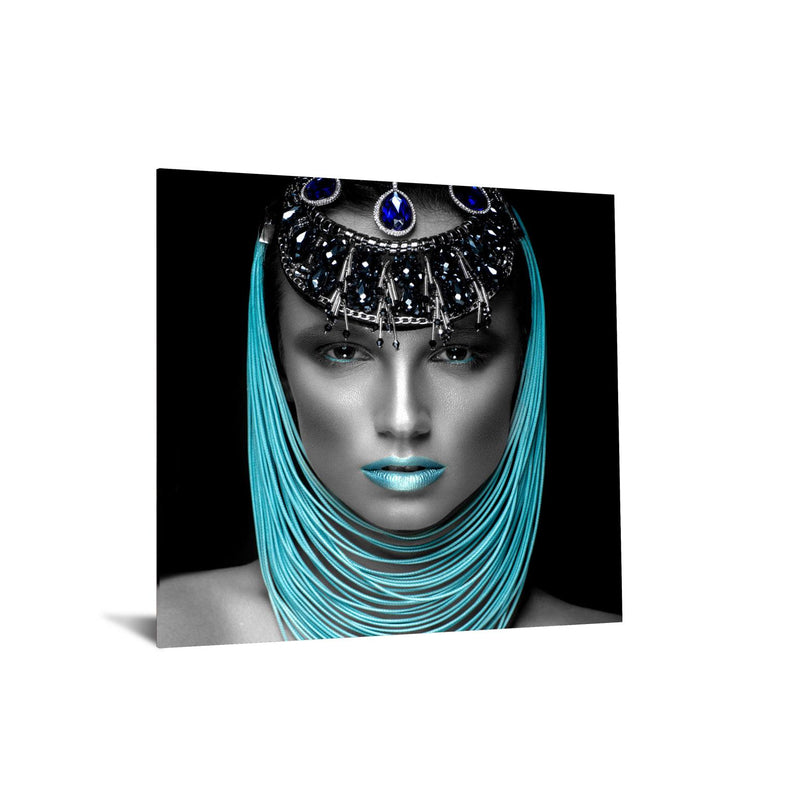 Temp Glass w/Foil & Rhinestones – Lady Pharaoh