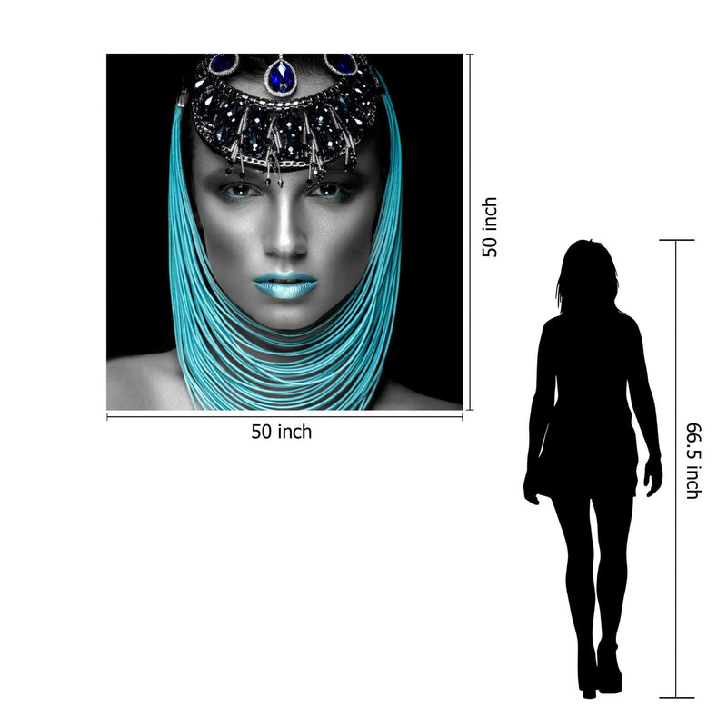 Temp Glass w/Foil & Rhinestones – Lady Pharaoh