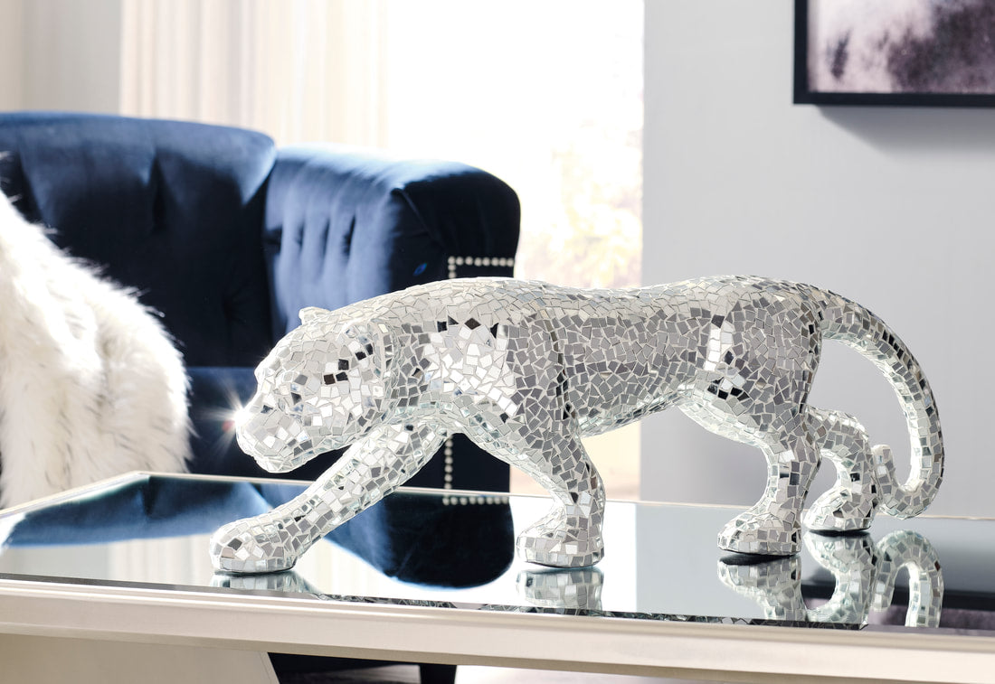 Accent Sculpture - Panther (Mirror)