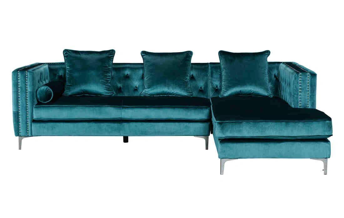 Ava Teal Sectional