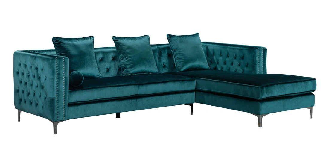 Ava Teal Sectional