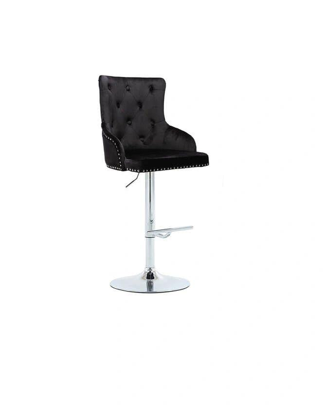 Bella Tufted Velvet Barstool