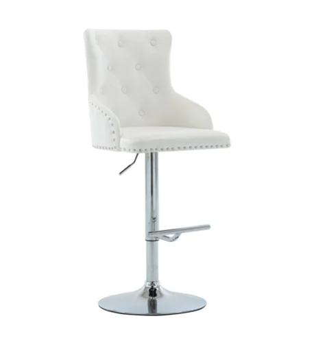 Bella Tufted Velvet Barstool