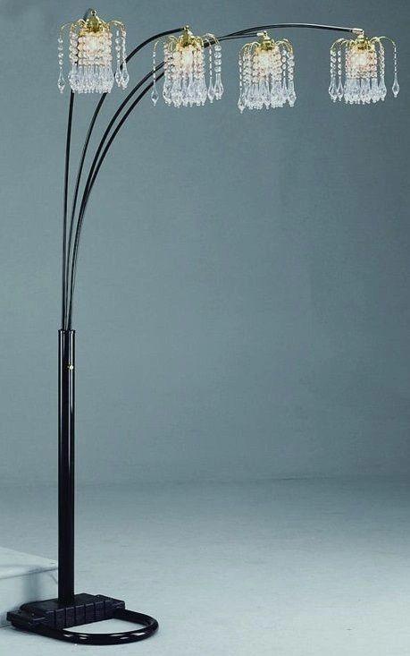 Rain Drop Arc Floor Lamp