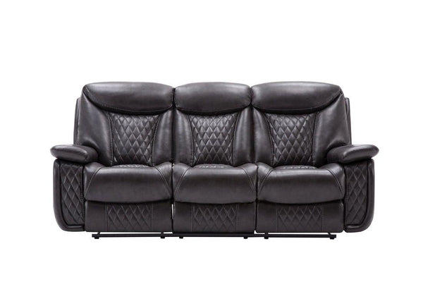 Chanel Grey Reclining  Sofa