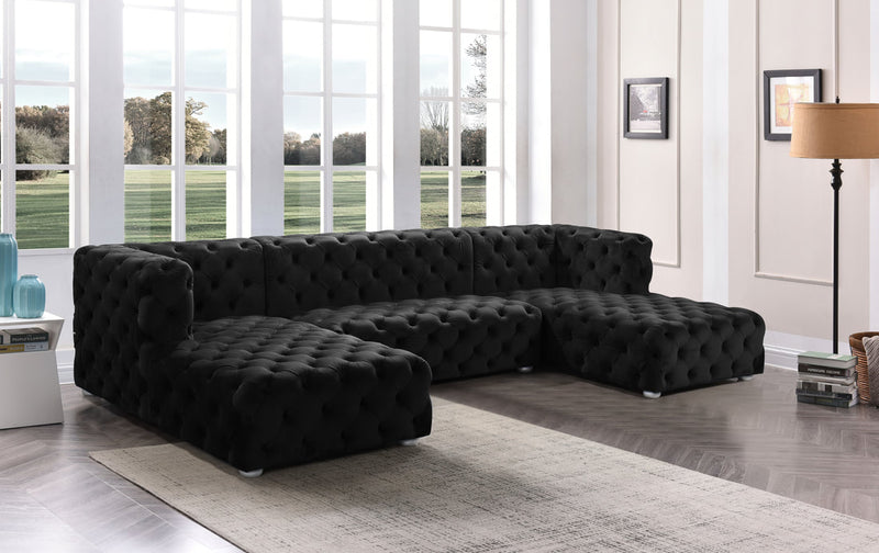 Cosmo - Black Sectional