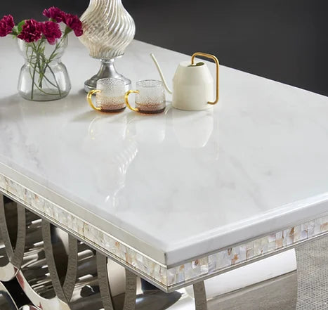 Giovanni  Marble Dining Table