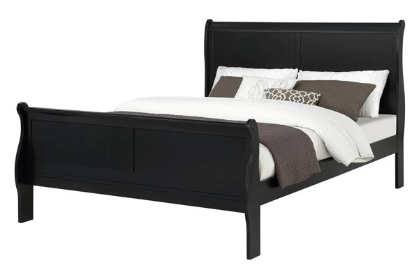 Louis Philip Black Bed Frames