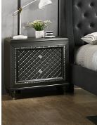 Giovani Grey Bedroom Nightstand