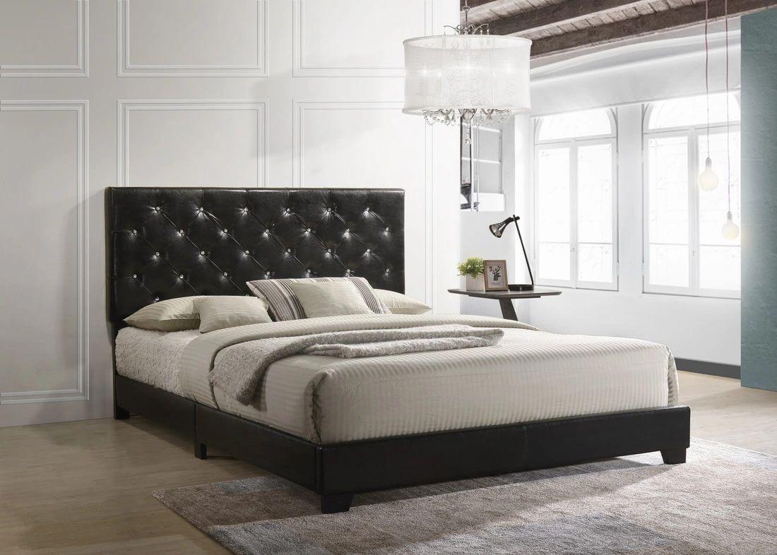 Black PU Bed Frame