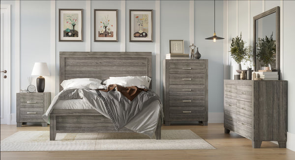 Jackson Grey Bedroom Nightstand