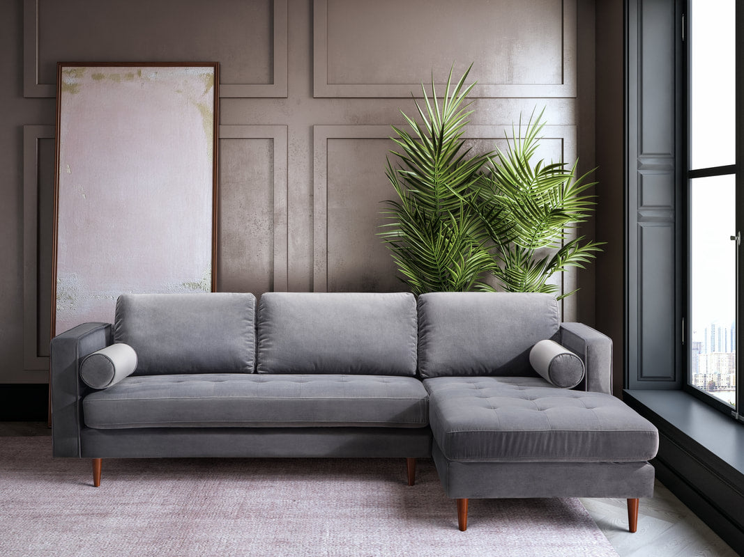 Roxy Grey Sectional