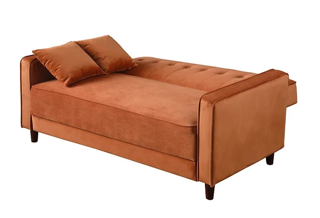 Cozy (Rust) Sofa & Loveseat