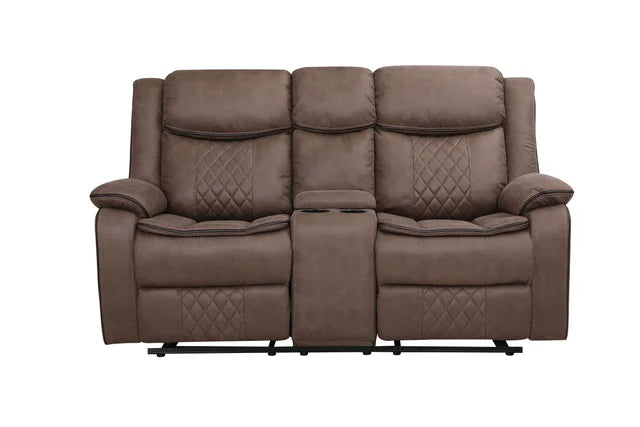 Weston Brown 3PC Reclining Living Room Set