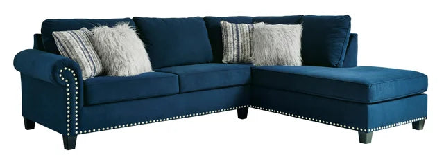 Ashley Ink Sectional RAF Chaise